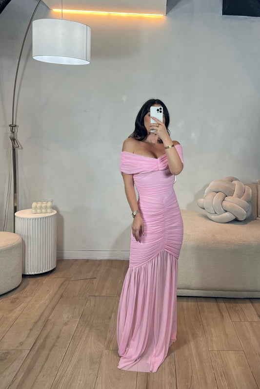 VESTIDO ROSA