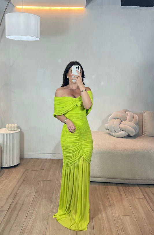 VESTIDO VERDE