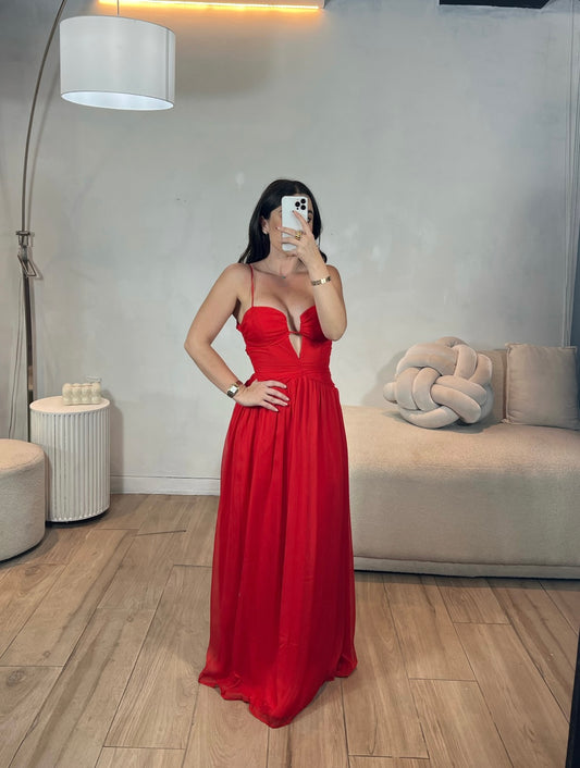 VESTIDO ROJO V