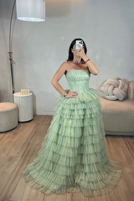 VESTIDO MENTAL TULE