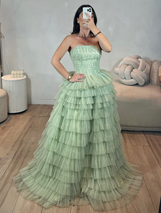 VESTIDO MENTAL TULE
